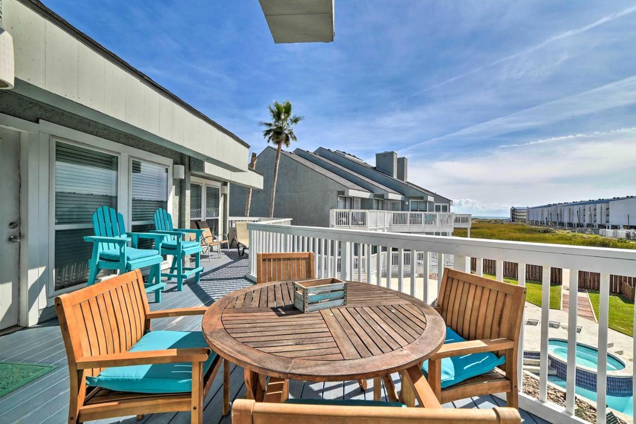 Port Aransas Condo With Outdoor Pool - Pets Welcome! Mustang Beach Bagian luar foto