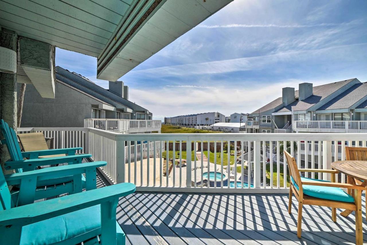 Port Aransas Condo With Outdoor Pool - Pets Welcome! Mustang Beach Bagian luar foto
