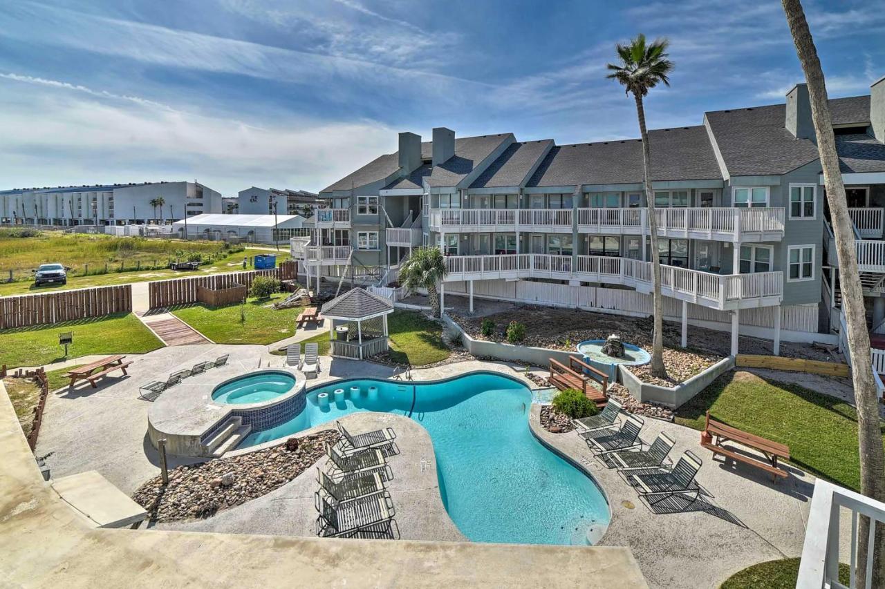 Port Aransas Condo With Outdoor Pool - Pets Welcome! Mustang Beach Bagian luar foto