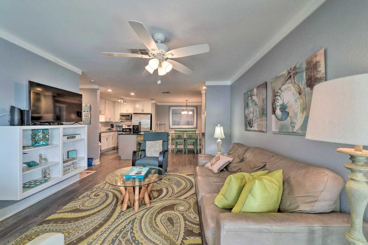 Port Aransas Condo With Outdoor Pool - Pets Welcome! Mustang Beach Bagian luar foto
