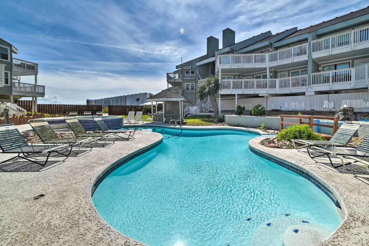 Port Aransas Condo With Outdoor Pool - Pets Welcome! Mustang Beach Bagian luar foto